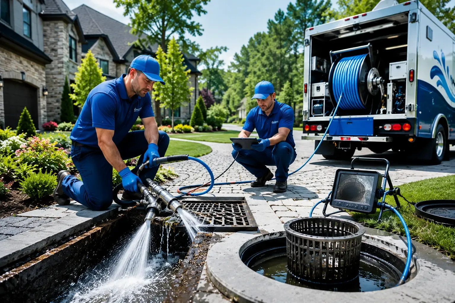 Local outdoor drain cleaning professionals in Winn, ME