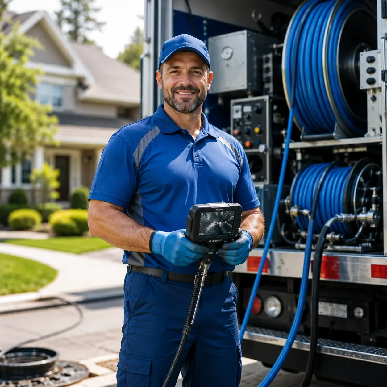 Local outdoor drain cleaning specialists in Winn, ME